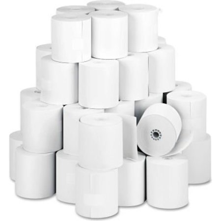PM COMPANY PM Company® Paper Rolls 05479, 3" x 150', White, 50 Rolls/Carton 5479